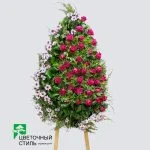 Жалобний вінок №14 — Квітковий стиль, Харків