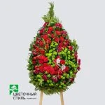 Жалобний вінок №15 — Квітковий стиль, Харків