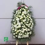 Жалобний вінок №2 — Квітковий стиль, Харків