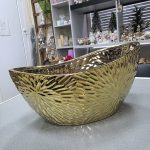 Ваза Ладья керамічна 15/31 см — Квітковий стиль